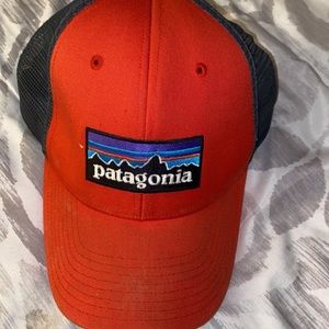 Patagonia mesh hat with adjustable straps